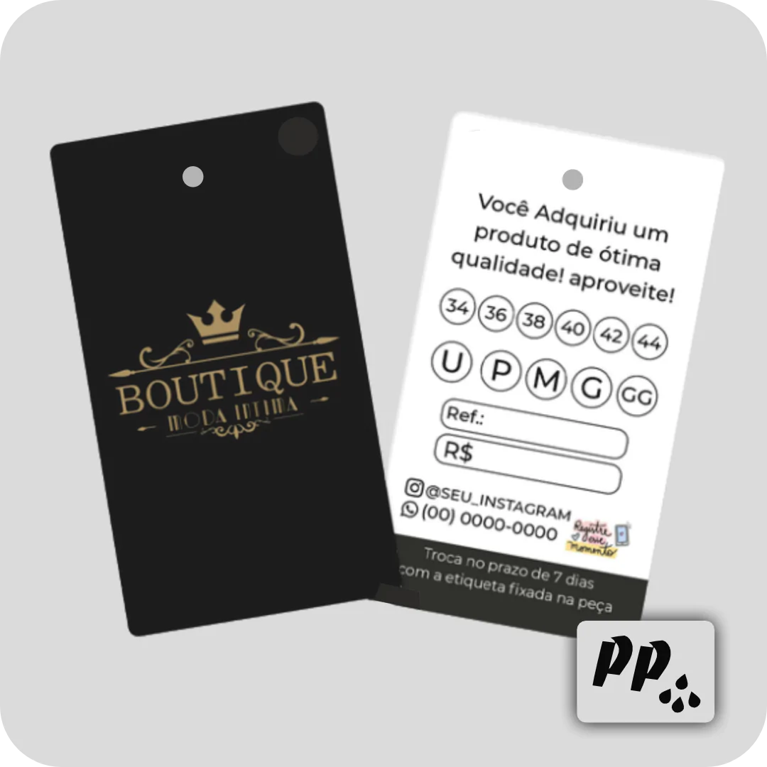 Tags para roupas - Imagem 2